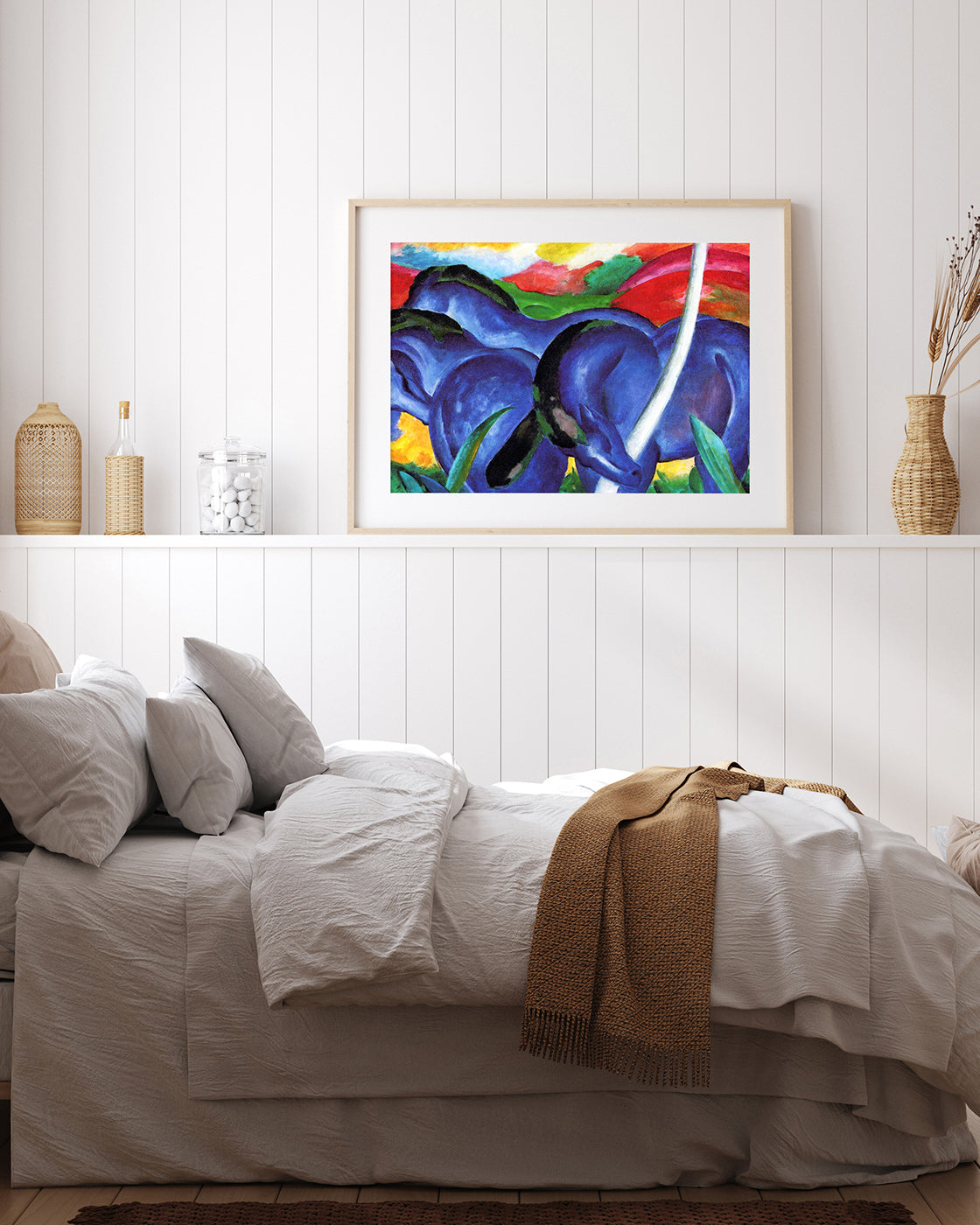 Franz Marc - Die großen blauen Pferde (1911)