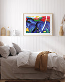 Franz Marc - Die großen blauen Pferde (1911)