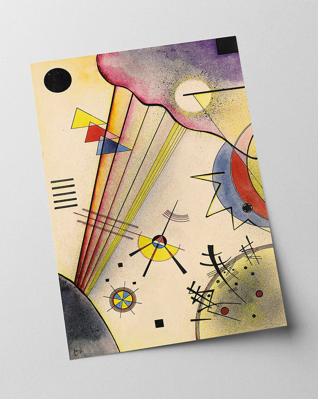 Wassily Kandinsky - Deutliche Verbindung (1925) Main Image