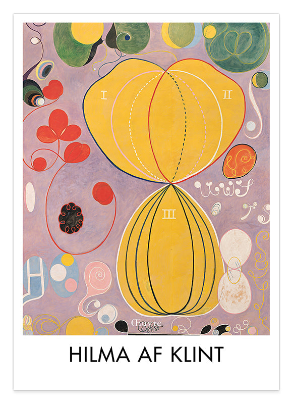 Hilma af Klint - Museum-Poster II The Ten Largest, No 7, Adulthood (1907) Hover Image