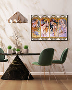 Alfons Mucha - Vier Jahreszeiten