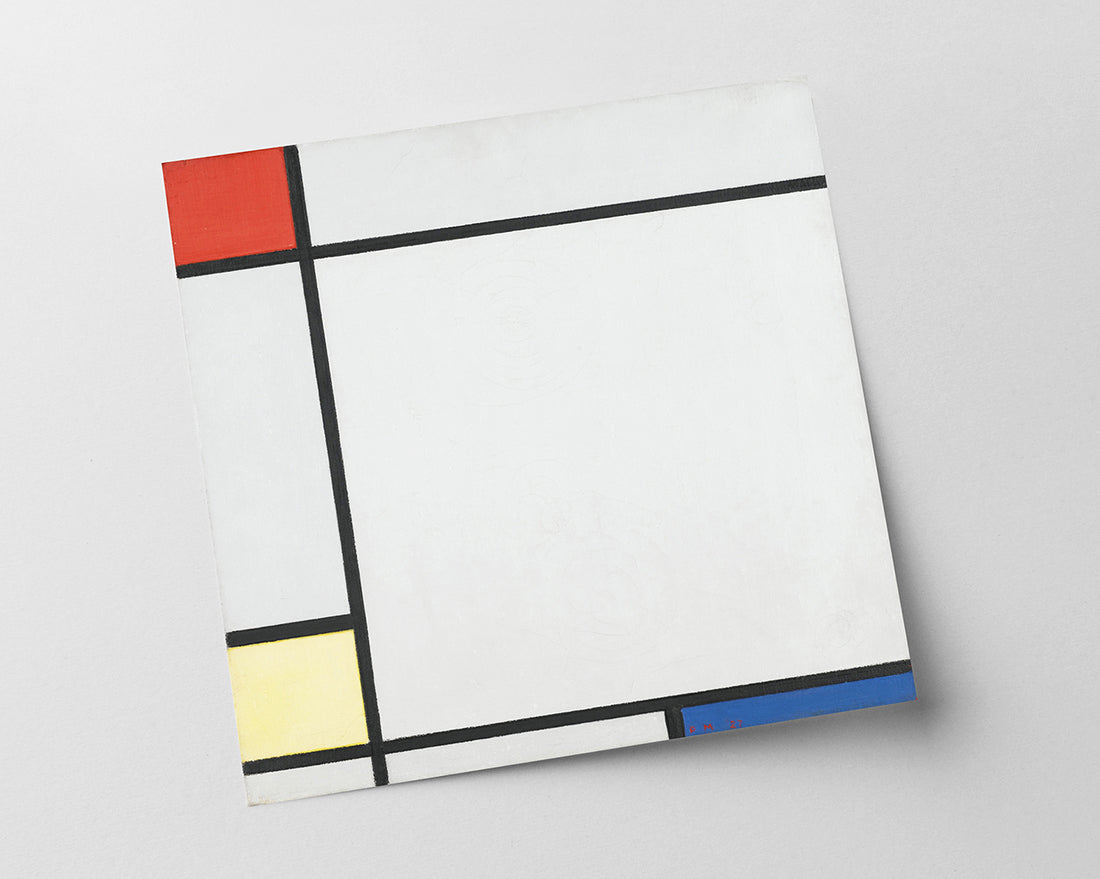 Piet Mondrian - Komposition - Bunte Geometrie