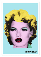 Banksy - Museum-Poster Kate Moss im Pop-Art Stil von Marilyn Monroe