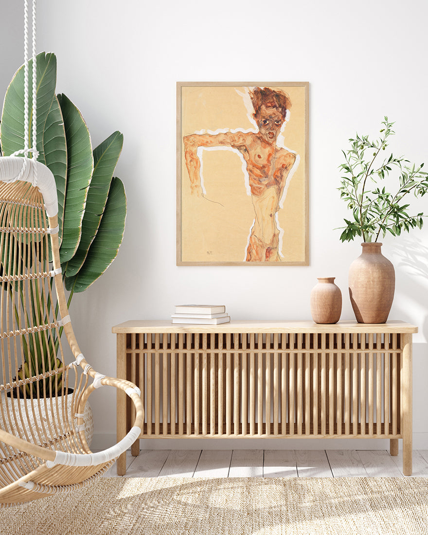 Egon Schiele - Selbstporträt