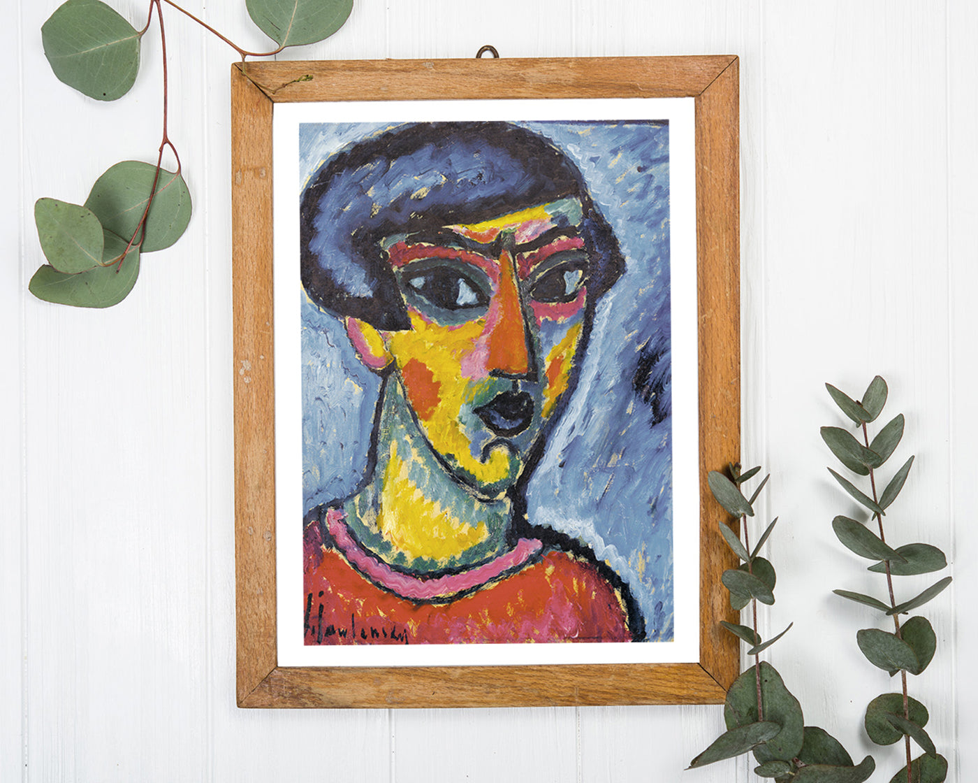 Alexej von Jawlensky - Kopf in Blau