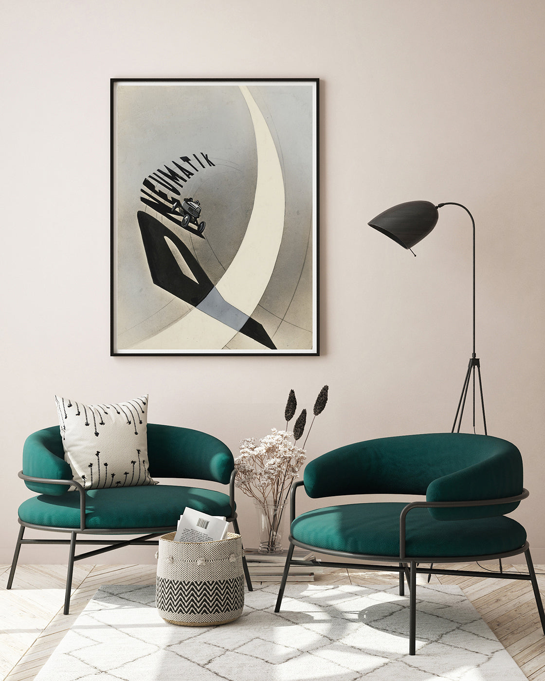 László Moholy Nagy - Pneumatik schwarz-weiß