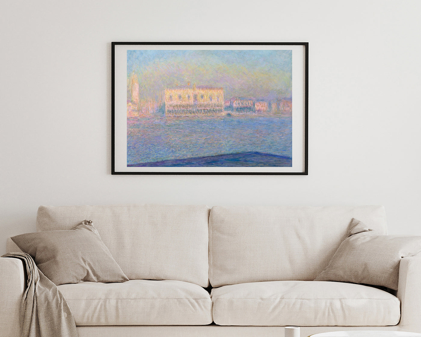 Claude Monet - Blick von Santa Maria Maggiore auf den Dogen-Palast (1908)