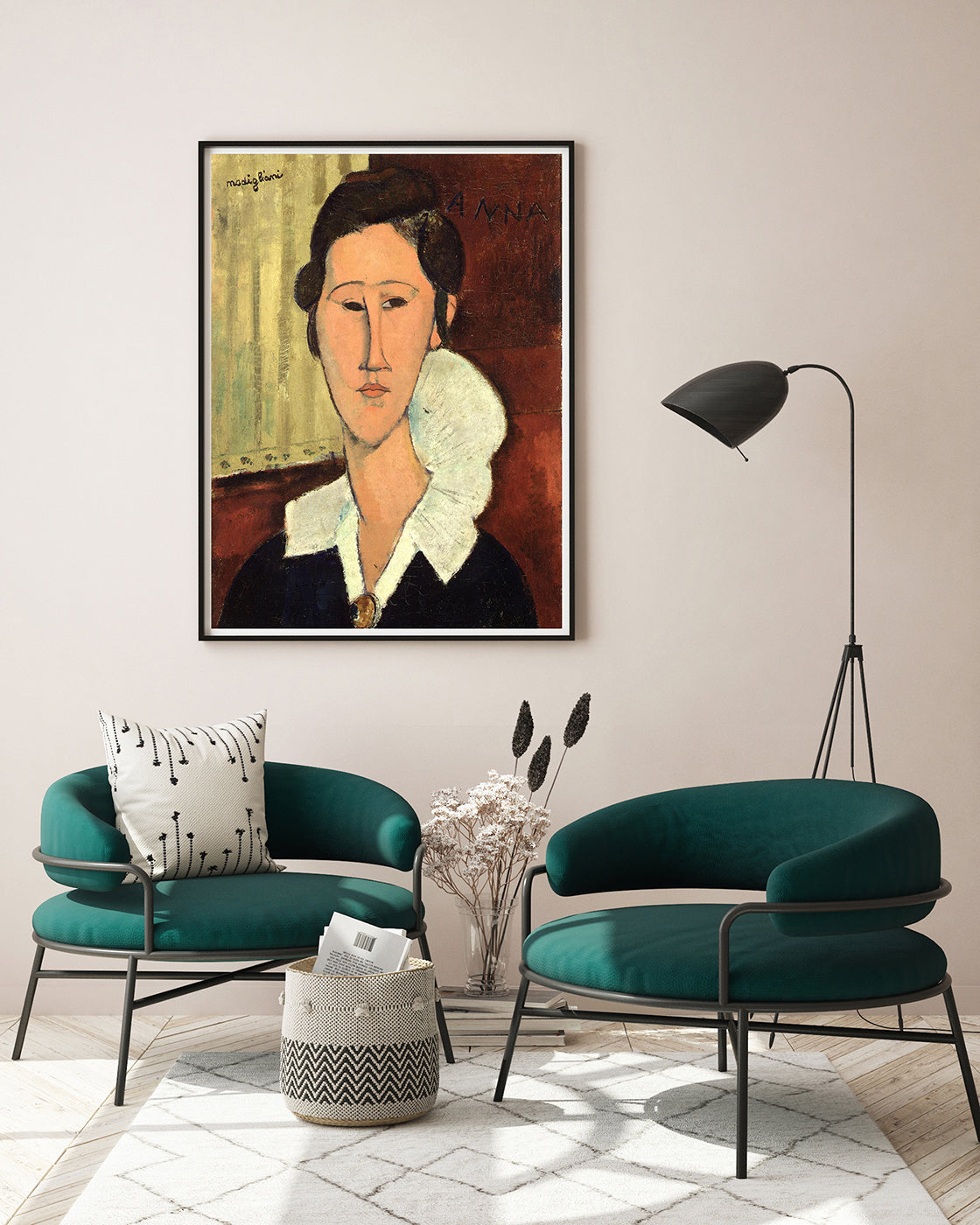 Amedeo Modigliani - Portrait von Hanka Zborowska