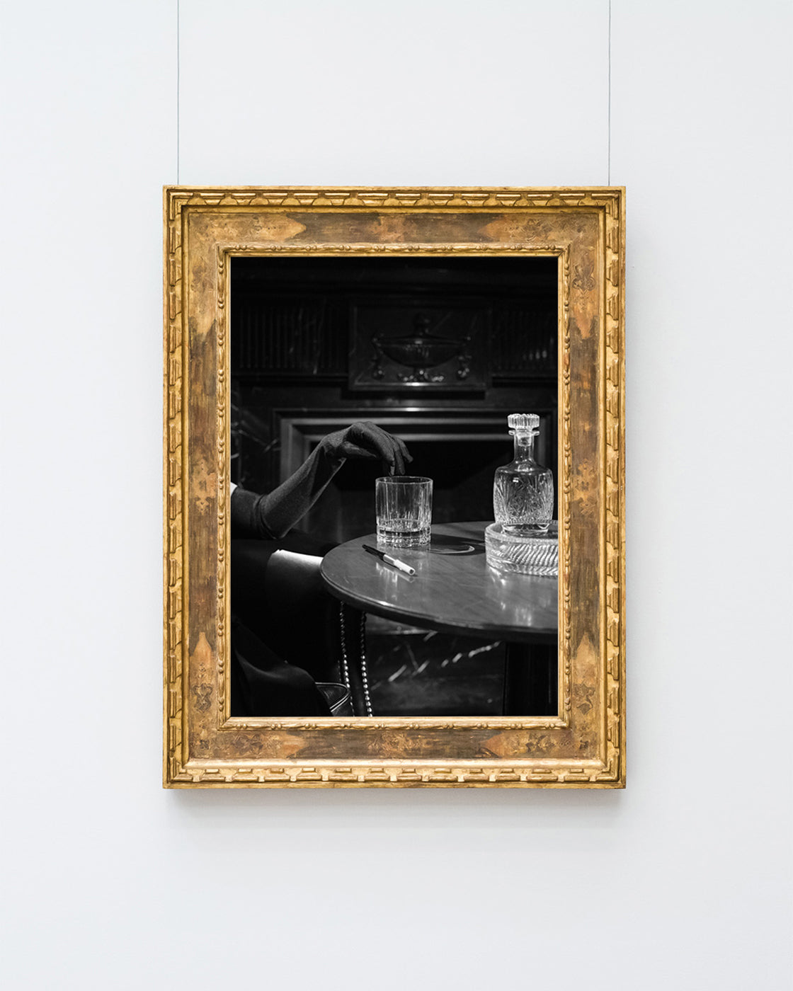 Elegante Drinks - Schwarz-Weiß