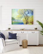 Claude Monet - Antibes, Blick vom Salis Garten