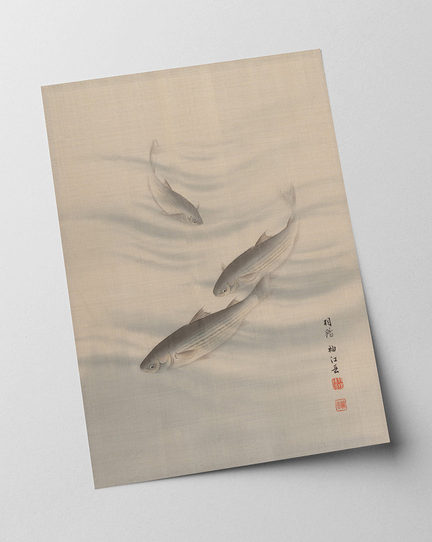 Seki Shūkō - Fische schwimmen