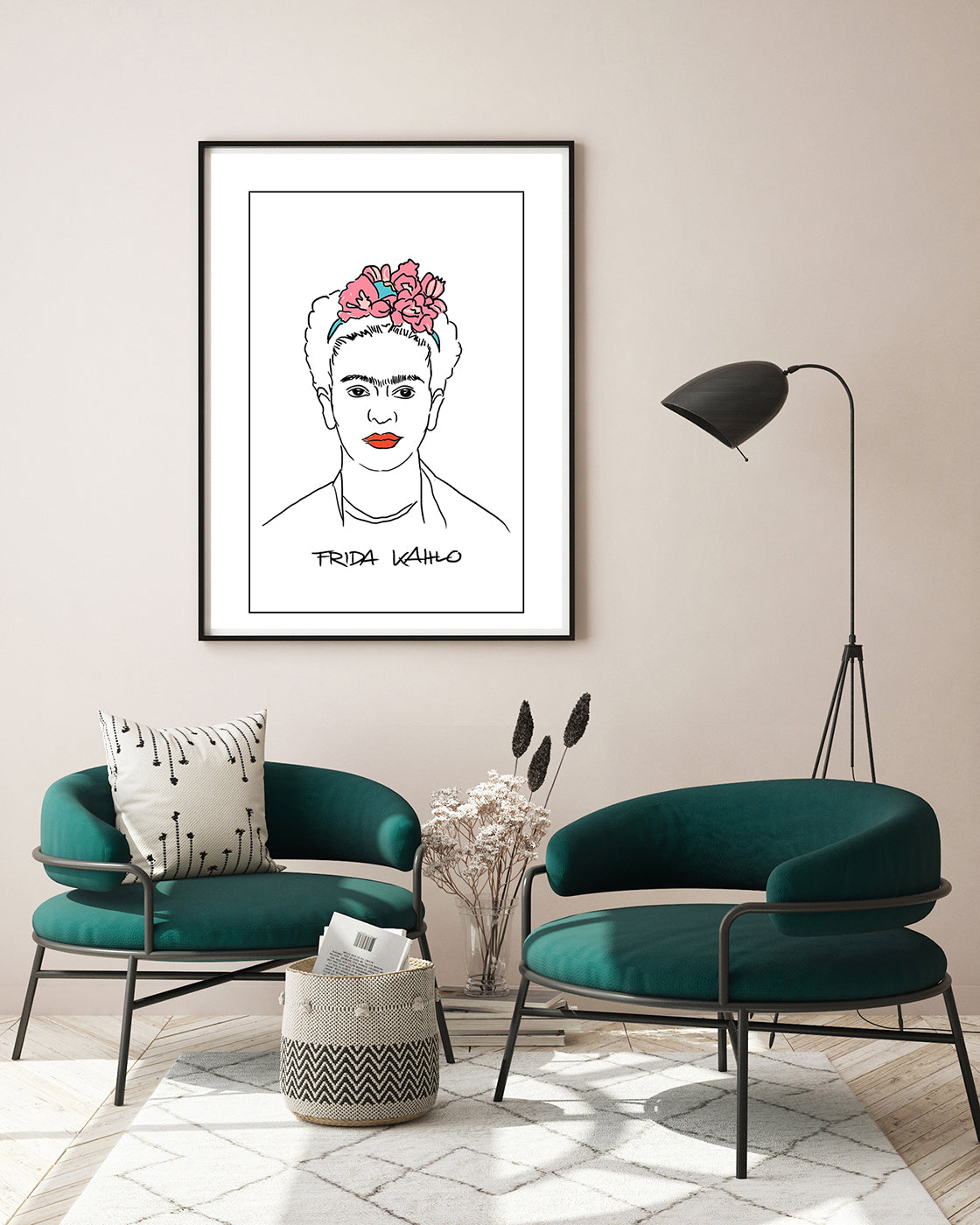 Illusatrion von Frida Kahlo II