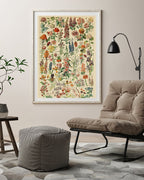 Adolphe Philippe Millot - Vintage Blumen-Übersicht