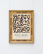 Paul Klee - Museum-Poster Das Flugblatt des Komödianten