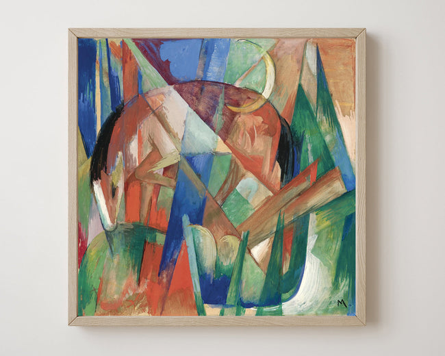 Franz Marc - Fabeltier II (Pferd) (1913) Main Image