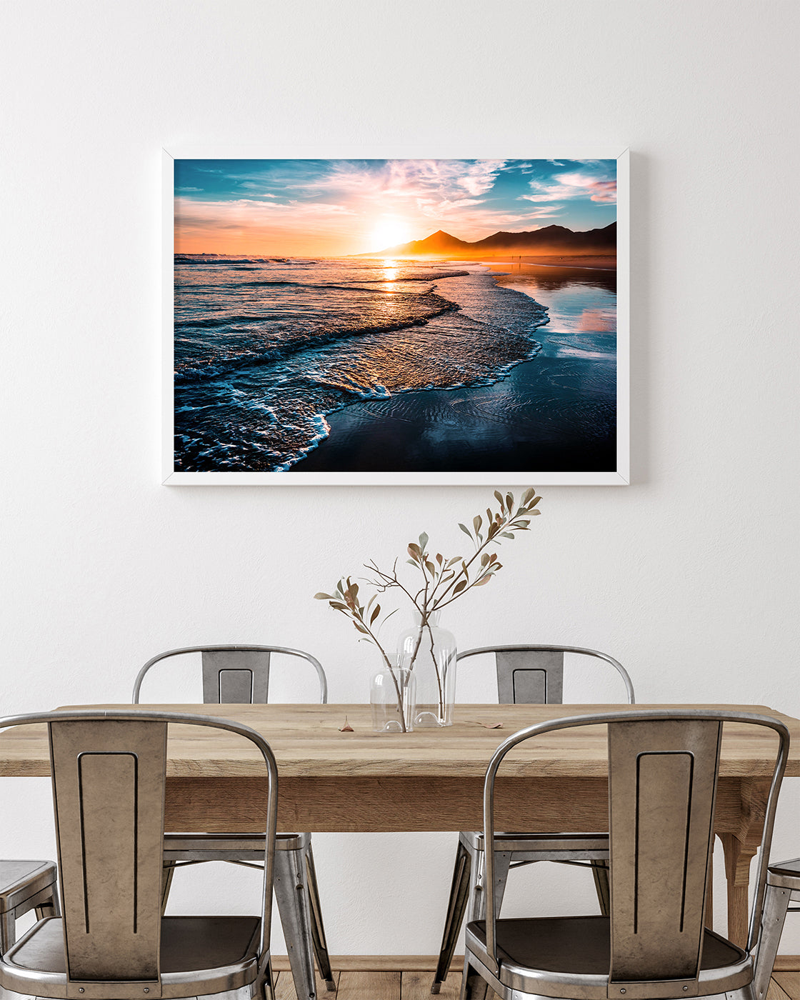 Sonnenuntergang am Strand