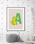 A wie Alligator, ABC Lernen