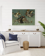 Hieronymus Bosch - Ausschnitt aus "Garten der Lüste" (II)