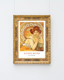 Alfons Mucha - Museum-Poster Sitzende Frau I - Art déco