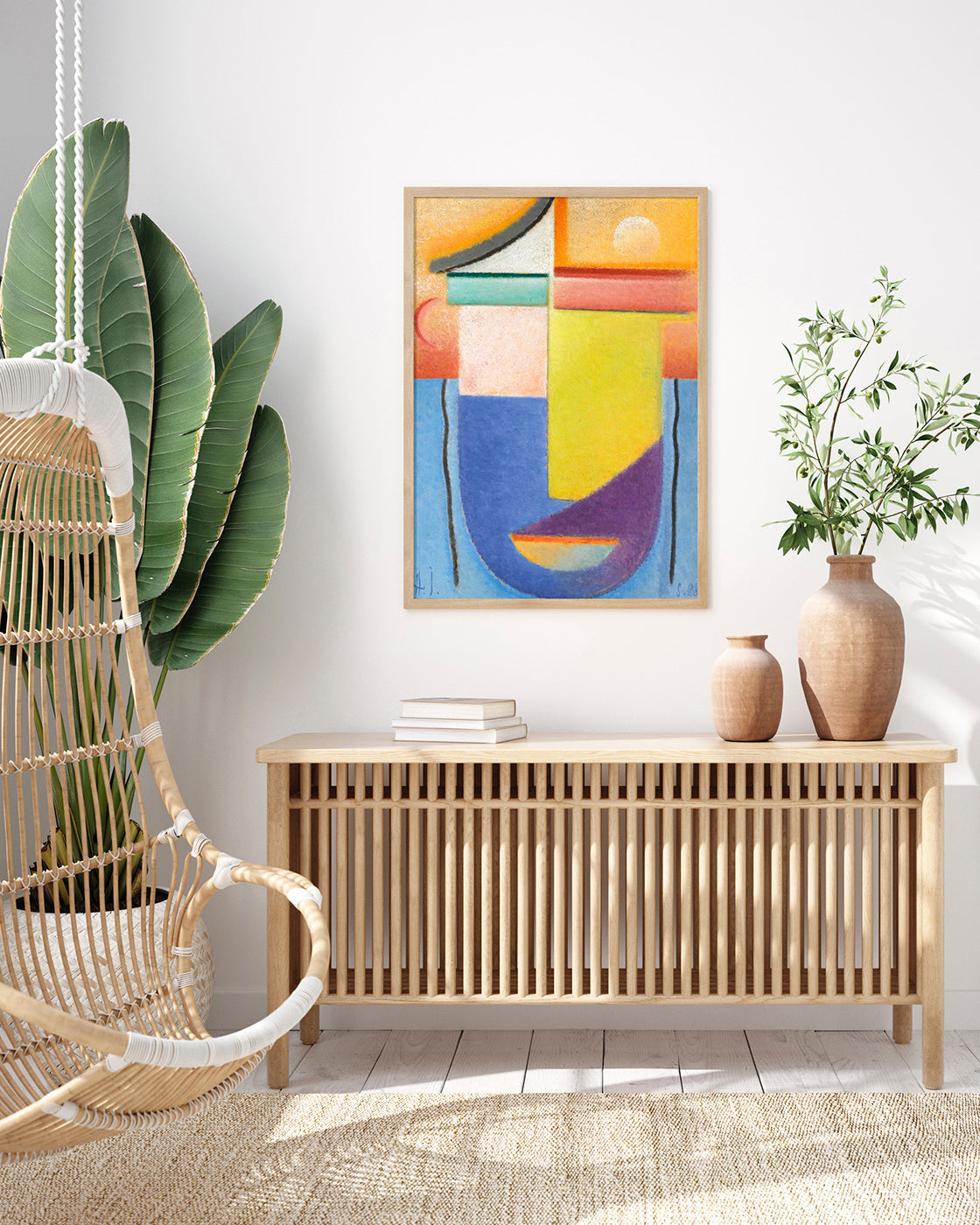 Alexej von Jawlensky - Abstrakter Kopf: Wasser und Licht