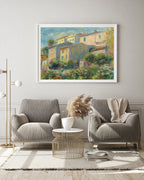 Pierre Auguste Renoir - Blick auf die Post in Cagnes