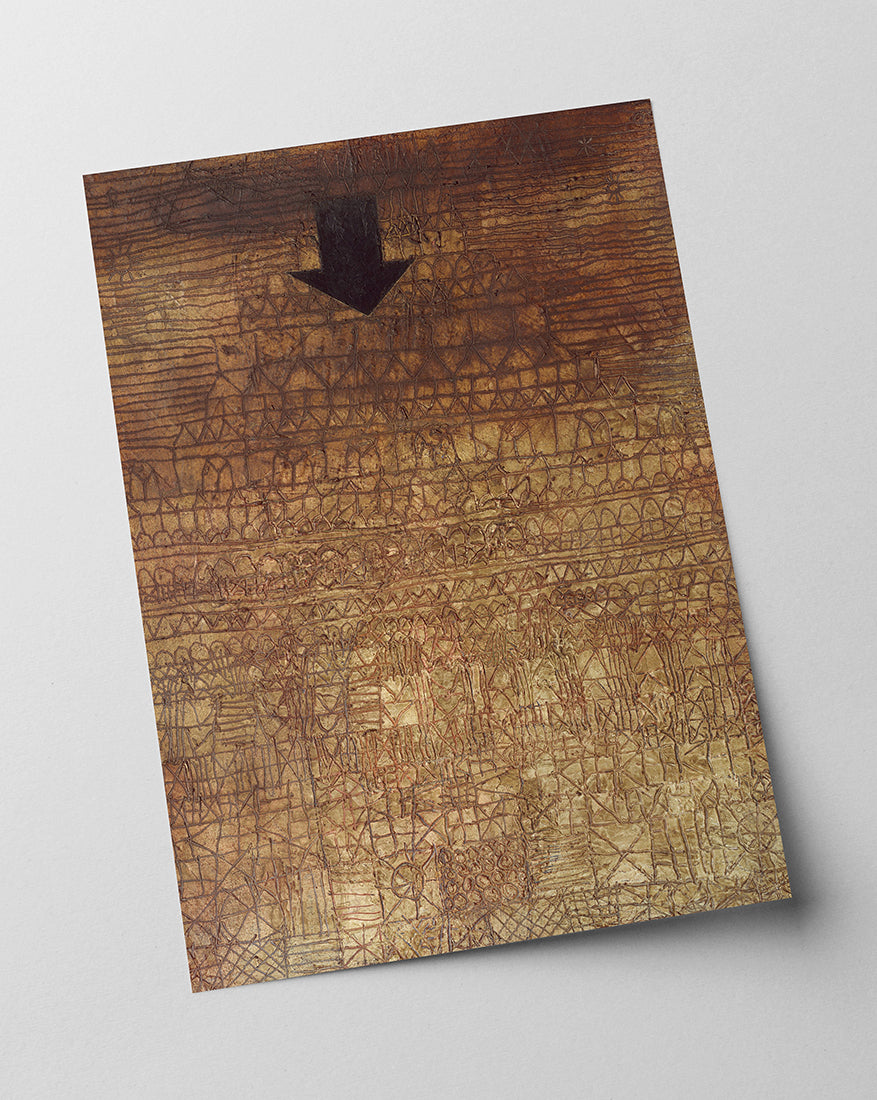 Paul Klee - Getroffene Stadt