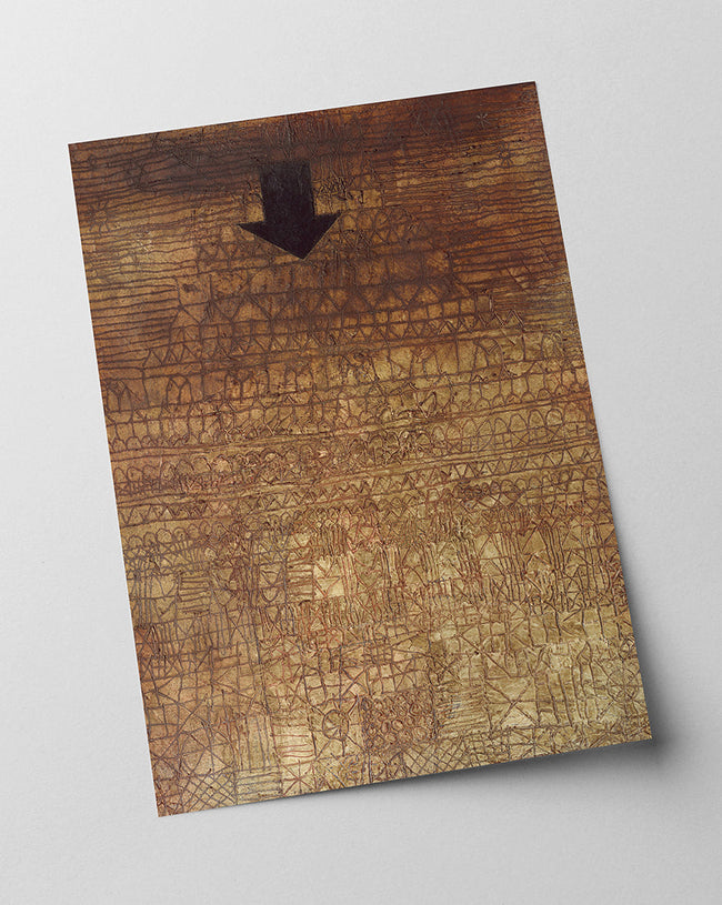 Paul Klee - Getroffene Stadt Main Image