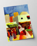 August Macke - Markt in Tunis