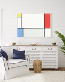 Piet Mondrian - Komposition - Bunte Geometrie