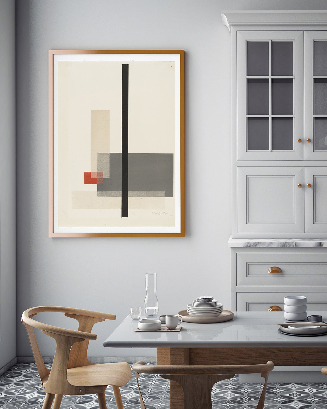 László Moholy Nagy - Abstrake Formen