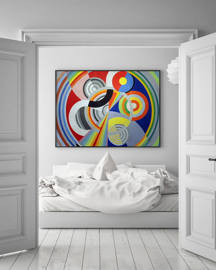 Robert Delaunay - Rhytmus Nr. 1, Dekoration für das Salon des Tuileries