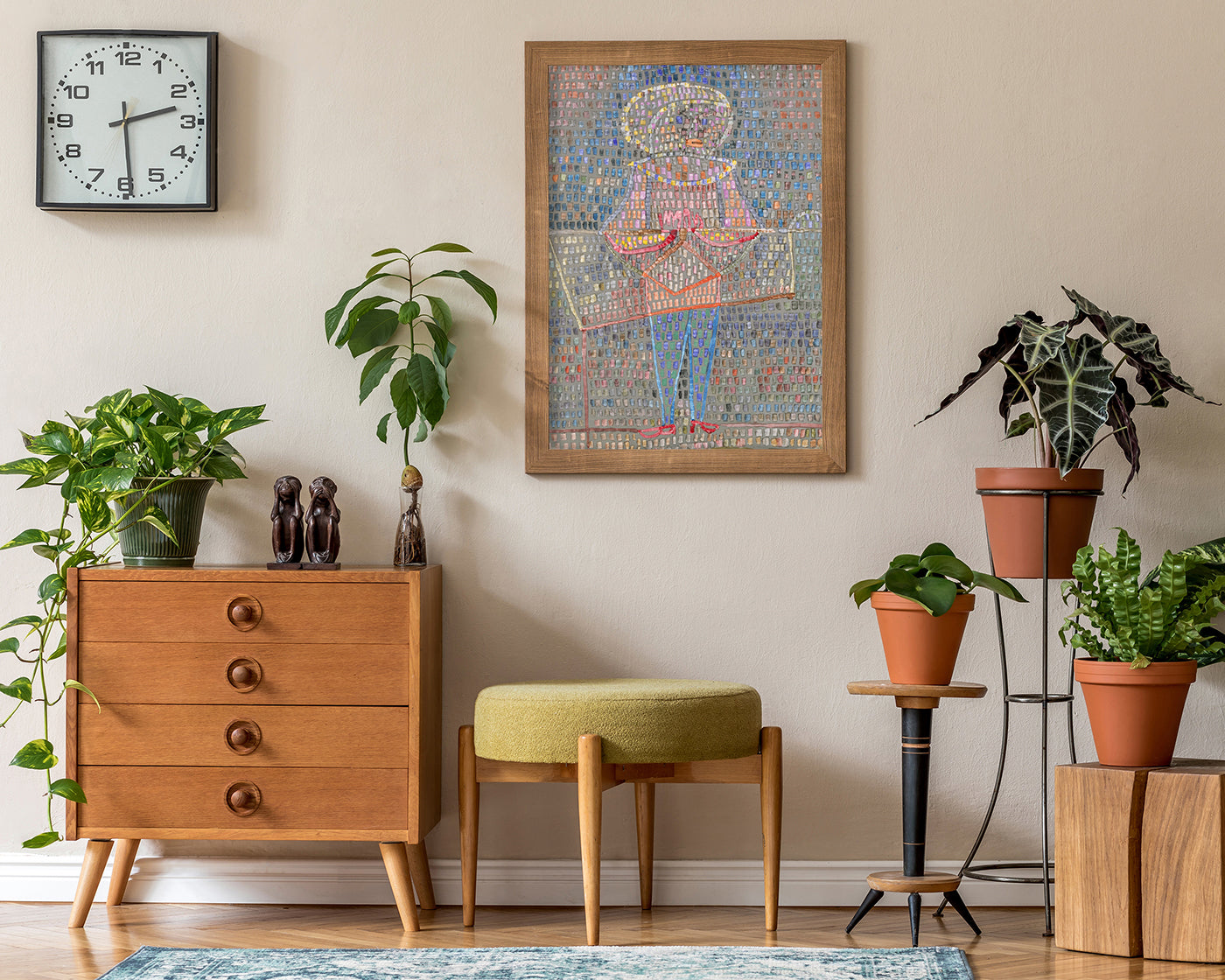 Paul Klee - Junge im schicken Gewand (1931)