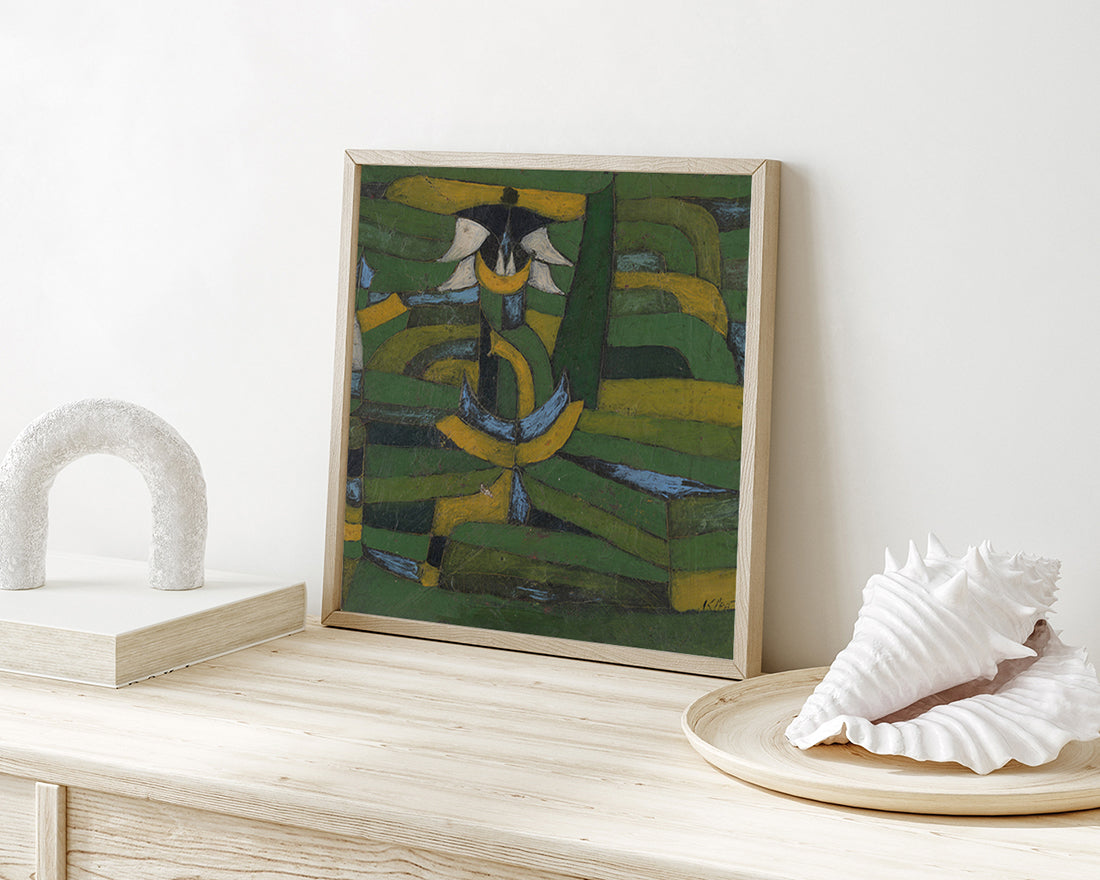 Paul Klee - Weiße Blüte im Garten