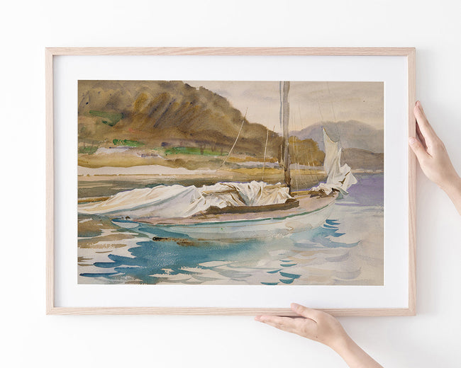 John Singer Sargent - Idle Sails Main Image