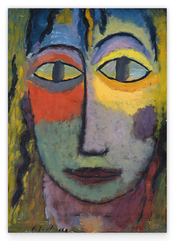 Alexej von Jawlensky - Kopf einer Frau Medusa Hover Image