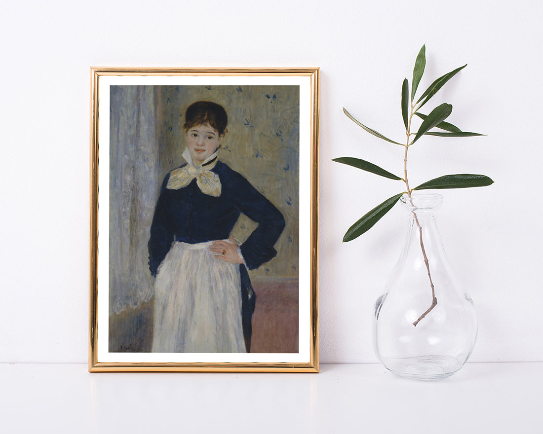 Auguste Renoir - Eine Kellnerin im Duval's Restaurant