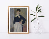 Auguste Renoir - Eine Kellnerin im Duval's Restaurant