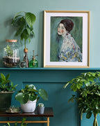 Gustav Klimt - Bildnis einer Frau (1917)