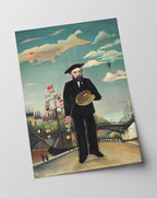 Henri Rousseau - Selbstbildnis mit Palette