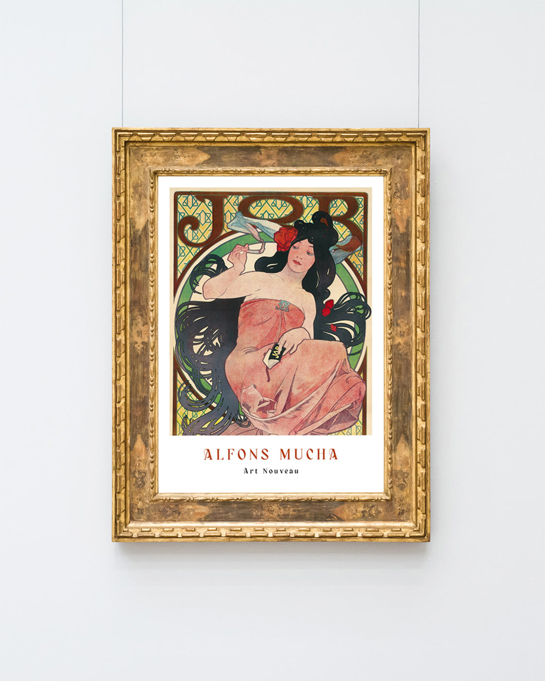 Alfons Mucha - Museum-Poster Rauchende Frau II - JOB