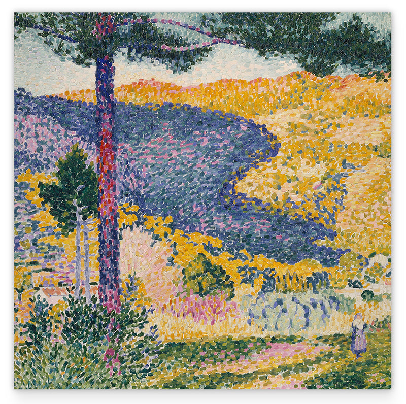 Henri-Edmond-Kreuz - Tal mit Tanne (Schatten auf dem Berg)