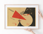El Lissitzky  - BEAT THE WHITES WITH THE RED WEDGE