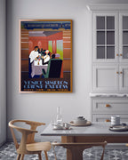 Pierre Fix-Masseau - Art Deco Werbeplakat - Orient-Express