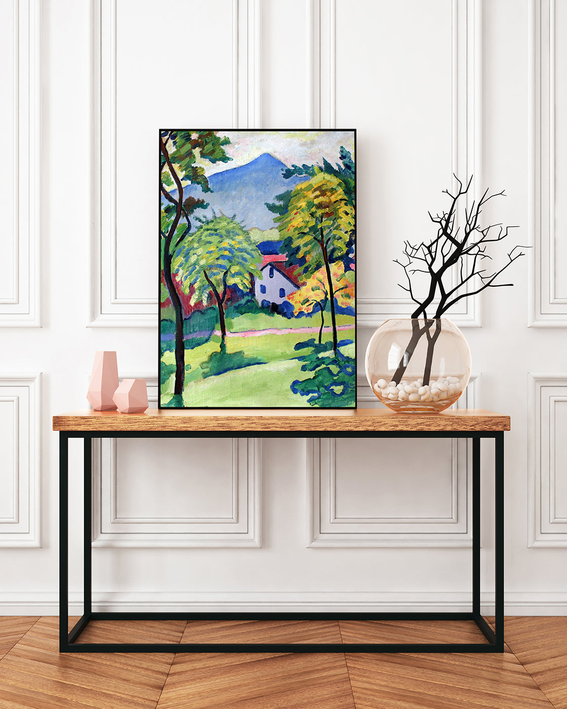 August Macke - Tegernsee Landschaft Anagoria