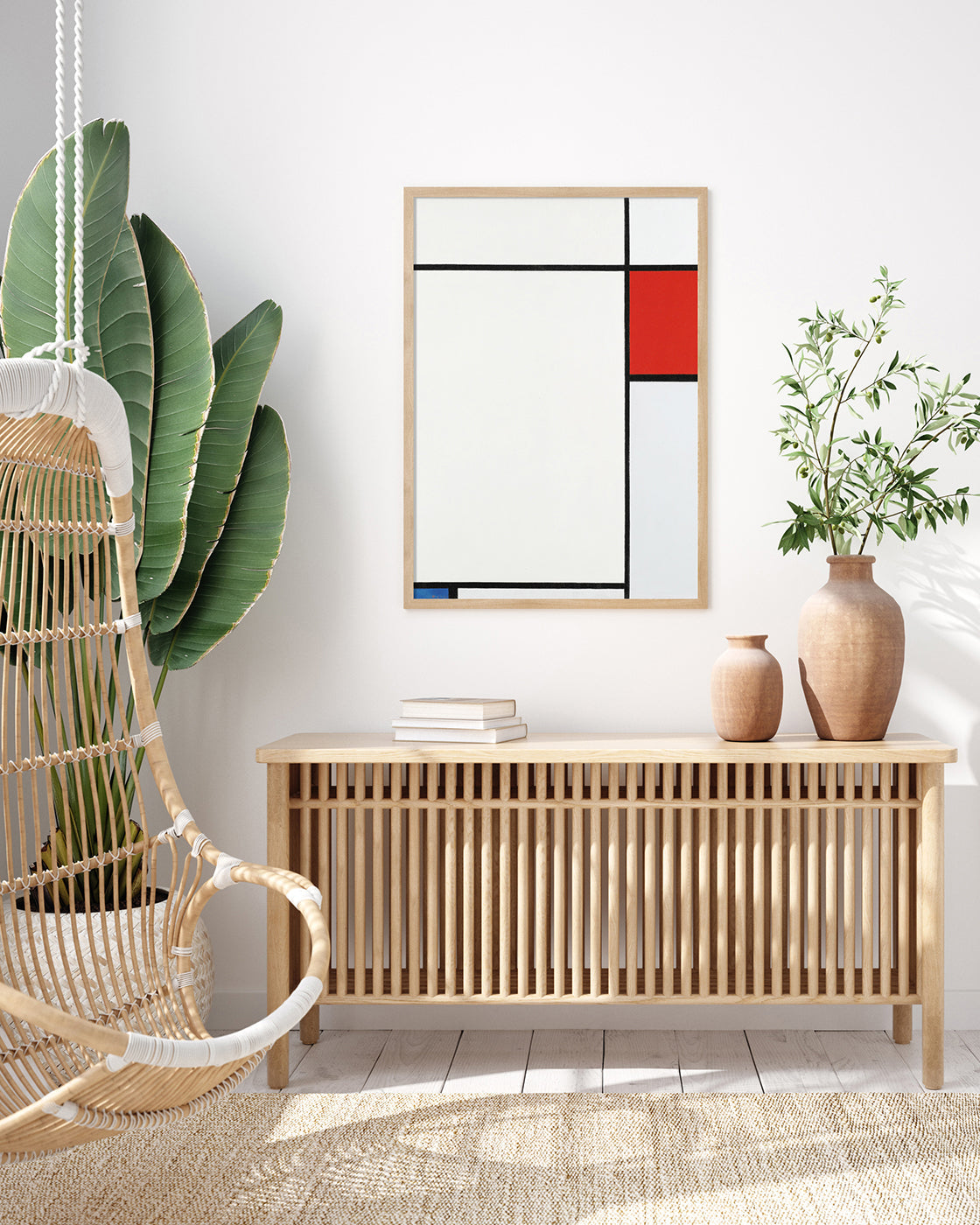 Piet Mondrian - Komposition - Bunte Geometrie