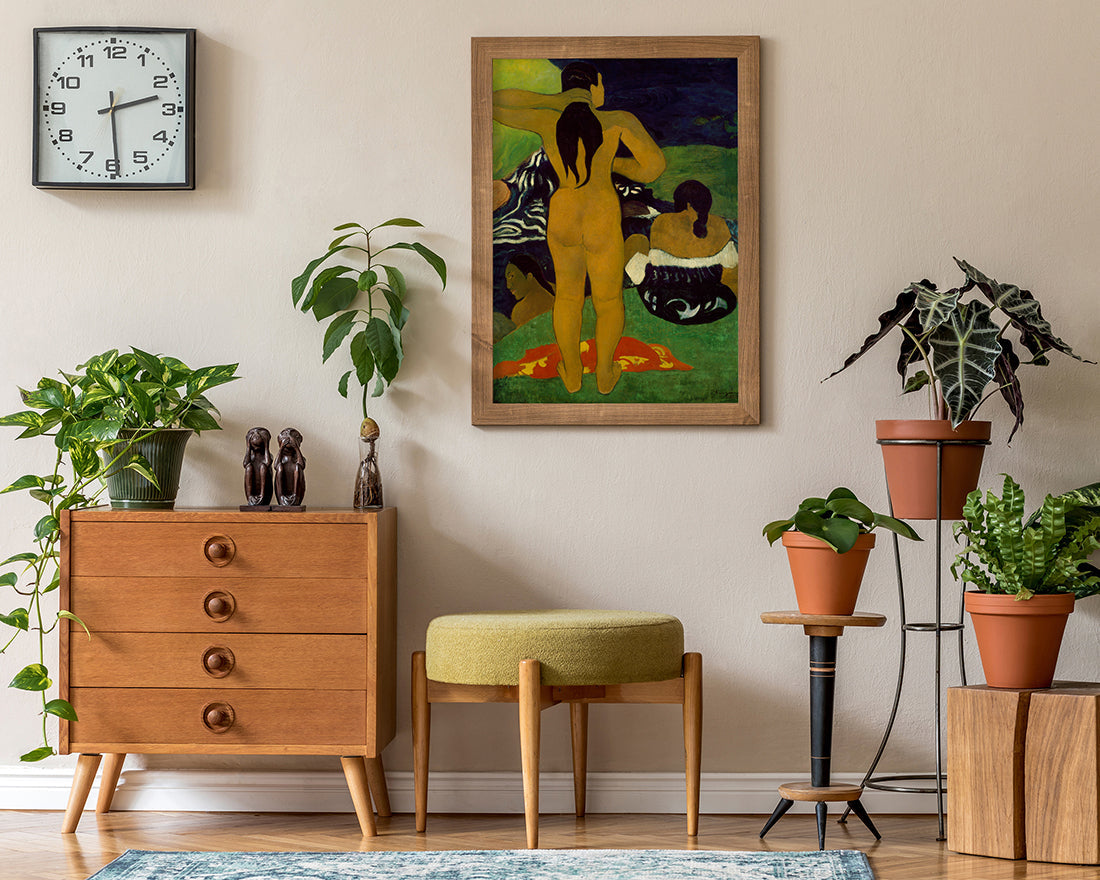 Paul Gauguin - Tahitianische Frauen baden