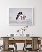 Kuschelnde Pinguine