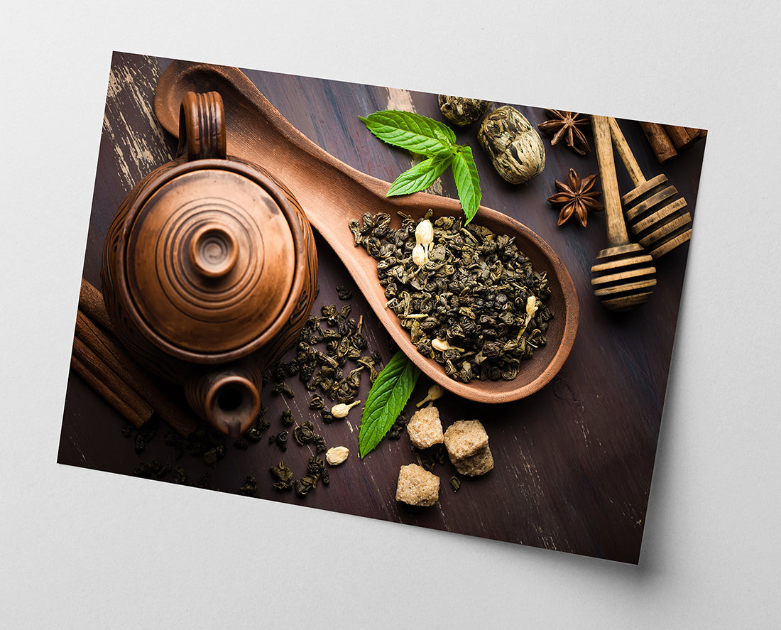 Frische Teezubereitung