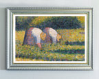 Georges Seurat - Bäuerinnen bei der Arbeit