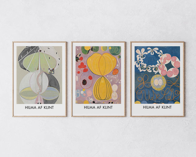 Set aus 3 Postern: "Abstrakte Formen" Hover Image